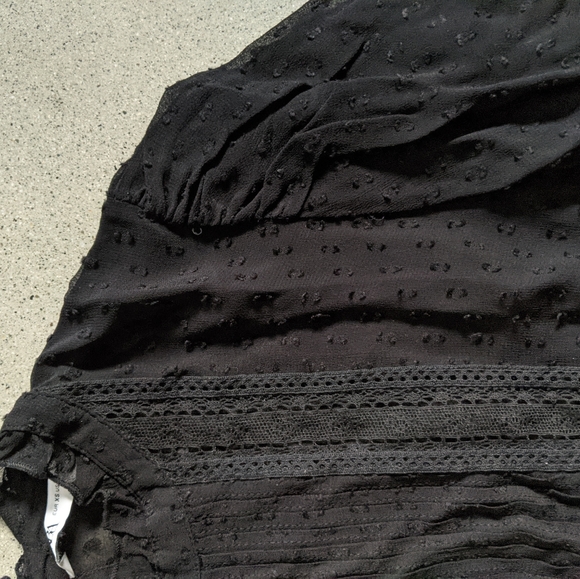 Zara black blouse top - Picture 5 of 7